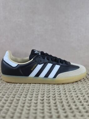 Adidas Samba OG JS3832 – Men’s 9 – Black/White/Gum – Brand New in Box